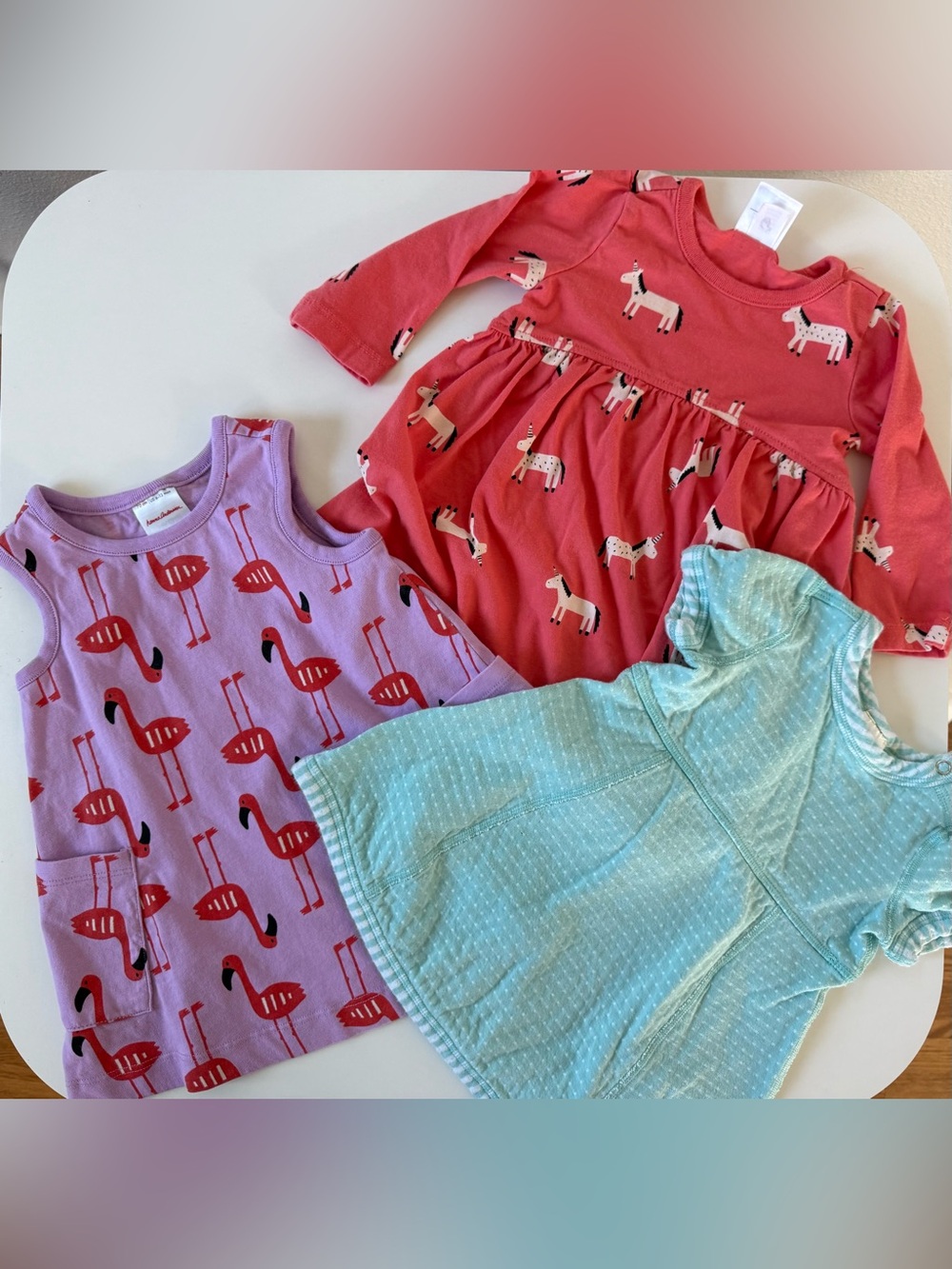Hanna Andersson dresses, 6-12 months